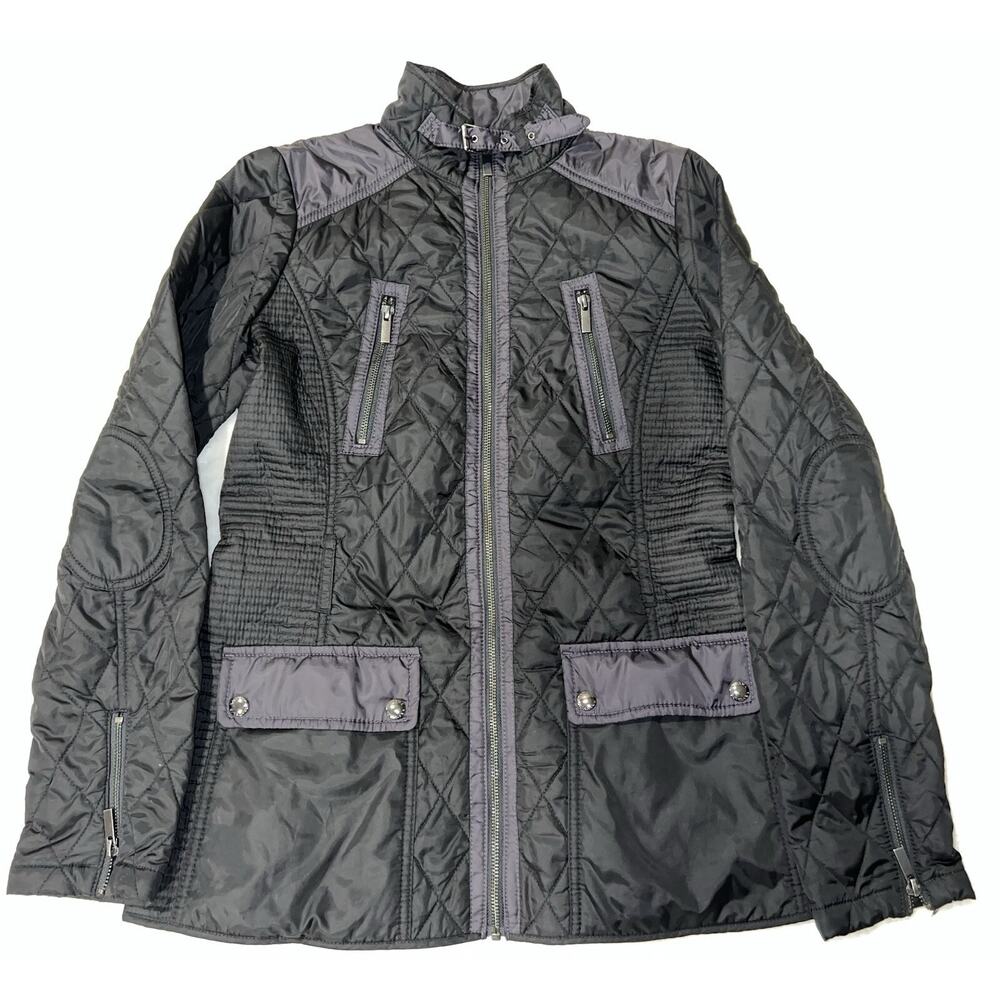 Banana Republic Women’s Quilted Nylon Jacket Full Zip | Size Small